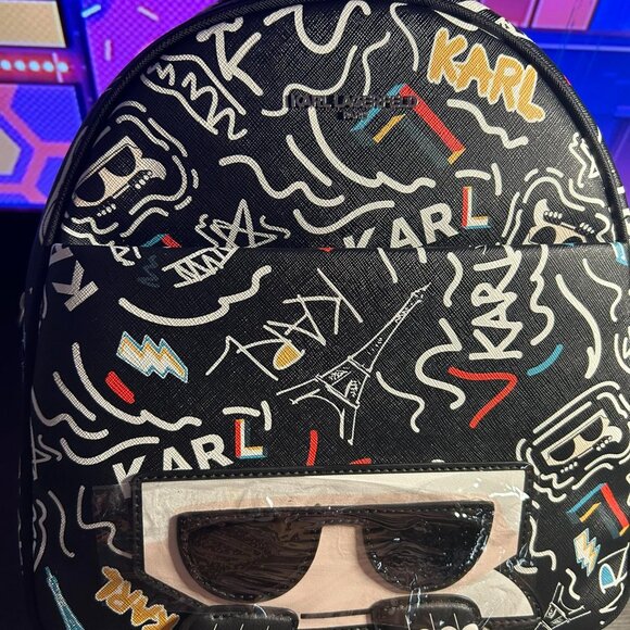 Karl Lagerfeld Medium Backpack